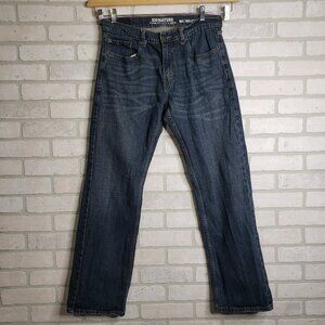 Levi’s Signature S61 Relaxed Jeans Men’s 32x32 Blue Denim Straight Classic Fit
